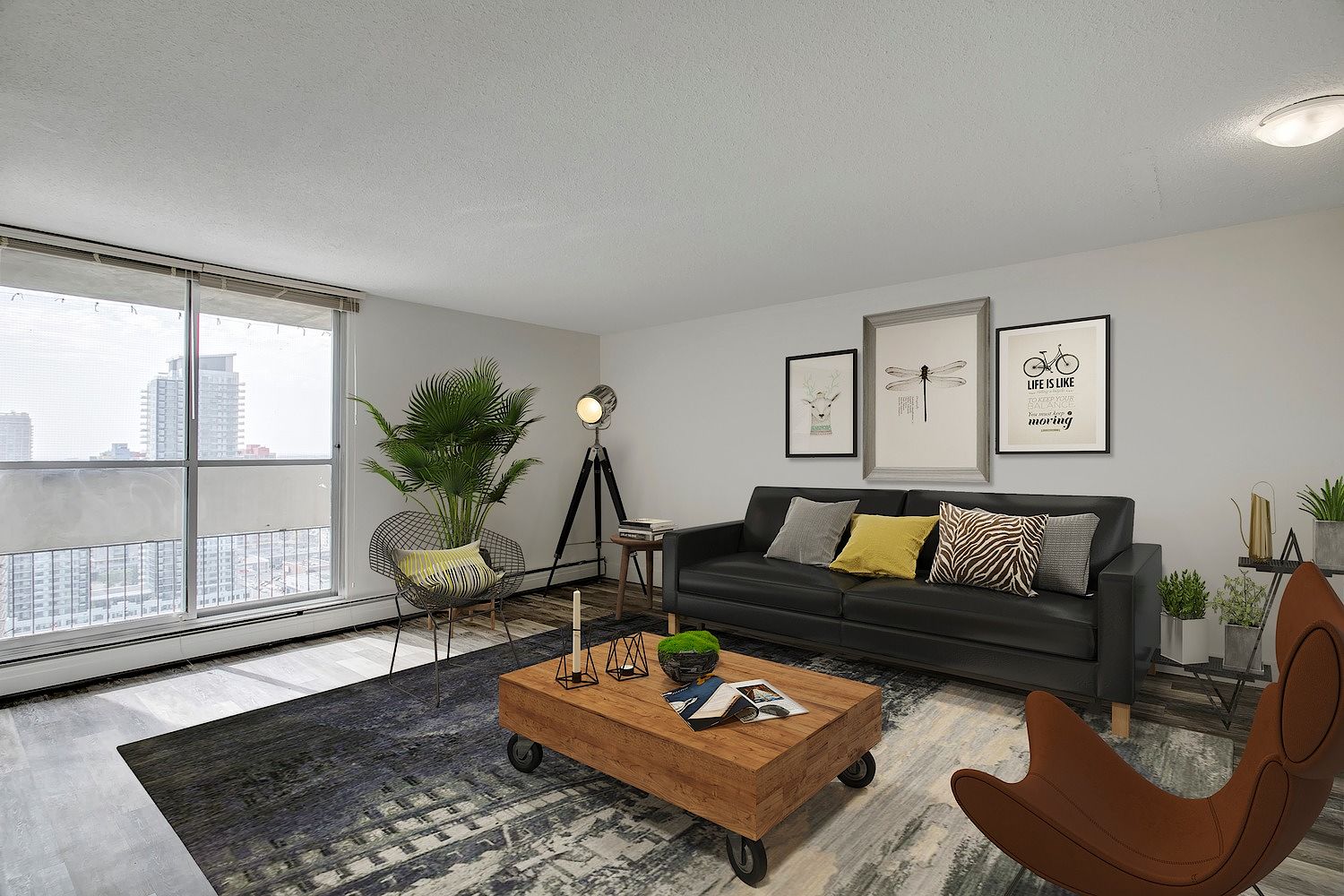 Calgary 1 bedrooms Apartment for rent. Property photo: 17396-1