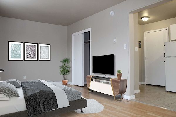 Edmonton bachelor bedrooms Apartment for rent. Property photo: 289361-2