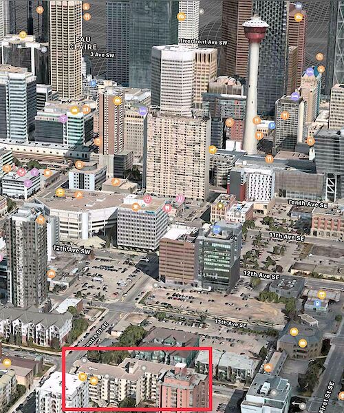 Calgary studio Parking Spot for rent. Property photo: 389244-3