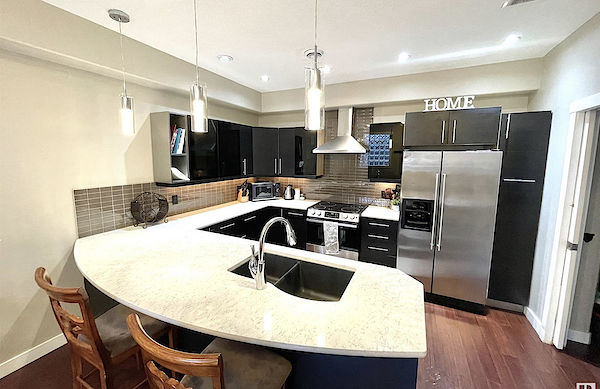 Fully+furnished+kitchen Edmonton 1 bedroom Townhouse for rent. Property photo: 493559-2