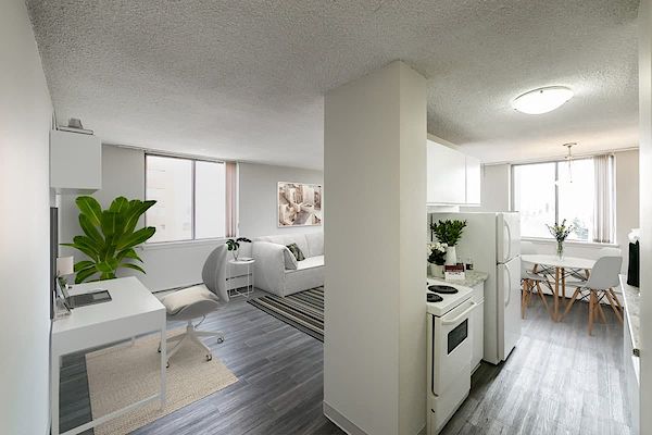 Edmonton bachelor bedrooms Apartment for rent. Property photo: 505531-3