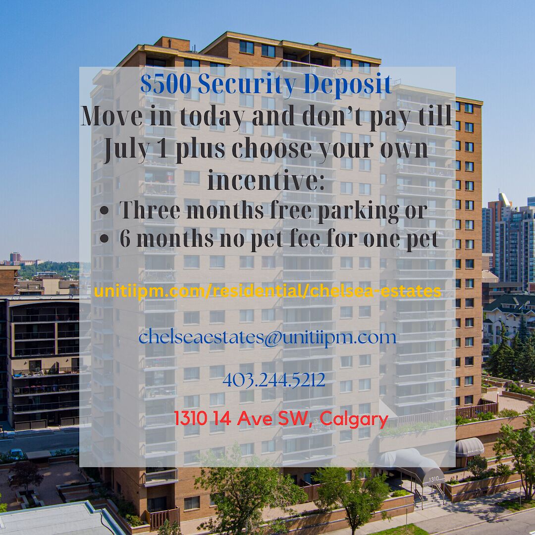 Calgary Pet Friendly Apartment For Rent | Beltline | Large Spacious Renovated units in