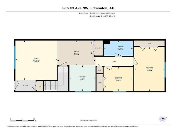 Edmonton 2 bedrooms Main Floor for rent. Property photo: 538399-2