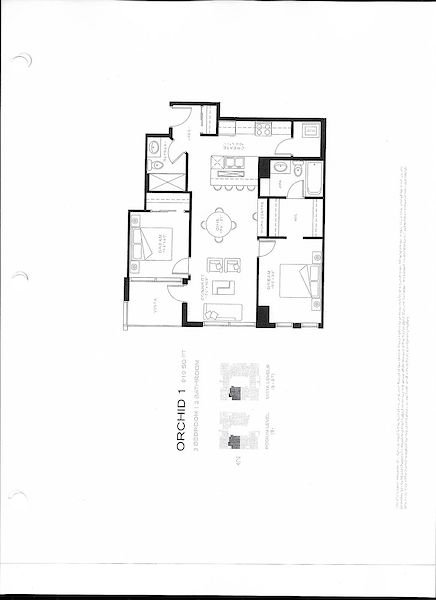 Calgary 2 bedrooms Condo Unit for rent. Property photo: 89246-2